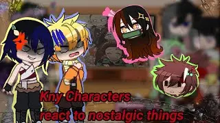 💕🦋Demon Slayer Characters react to Nostalgic things🦋💕||3 YEAR CHANNEL ANNIVERSARY SPECIAL❤💥
