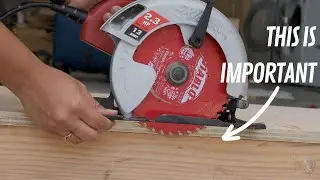 How to use a Circular saw - A Beginner's Guide | Woodworking 101