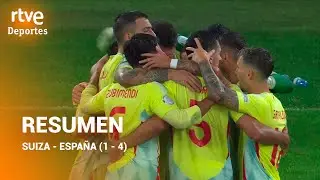 Resumen Suiza - España (1-4) | UEFA Nations League 2024