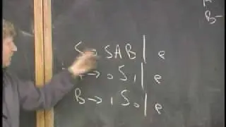 Lecture 5 - Context Free Languages (Part 5/8)