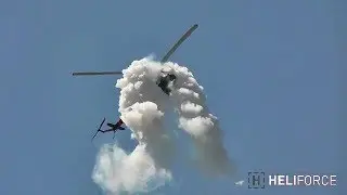 Mi-2 Helicopter Aerobatics Flight - 2017.07.08