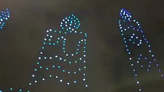 show de drones en Bogotá