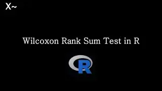 Wilcoxon Rank Sum Test in R