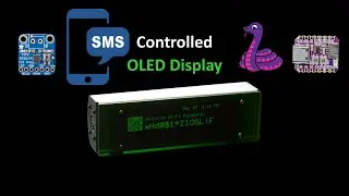 SMS Controlled OLED Display
