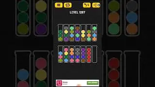 Ball sort puzzle level 1297