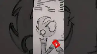 Sketching of letter K #sketch #logo #shorts #viral #trending