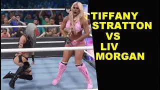 WWE 2K23 Tiffany Stratton vs Liv Morgan - Bikini Match