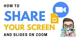 How to share your screen and slides on Zoom