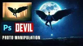 Photo Manipulation Tutorial in Photoshop - Devil || Hasan Mia