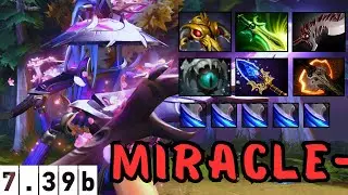 MIRACLE's COMEBACK ANTI-MAGE WITH SKADI + FLY = GG 💥 | Dota 2 7.39b Patch