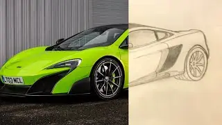 How to draw McLaren #как #нарисовать #машину #how #to #draw #car #drawing #cars #draw #rasm #chizish