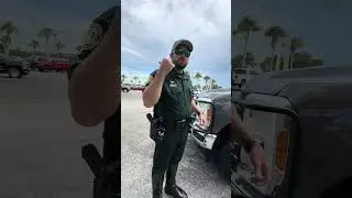 Deputy Freeburn can’t comprehend signage! #cops #police
