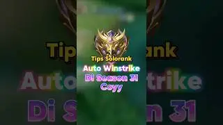 INI DIA! Tips SOLO RANK Cepat mhytic glory auto winstreak coy...