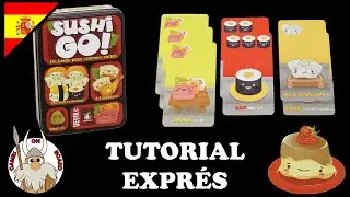 Cómo Jugar a Sushi Go! | Tutorial Express (ESPAÑOL) | Juego de Mesa | Games On Board