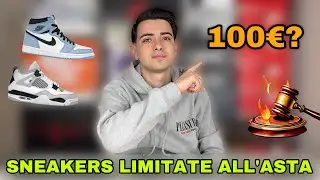 HO ACQUISTATO LE JORDAN 4 ALL'ASTA?! 📈