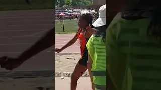 U18 Triple jump🦘Finals gold (1)Shiloh Cross 12.17m  Flying A. Janee Long 11.26m Abigail Mulli 10.99m