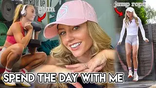 JUMP, GYM, EAT, WORK | Lauren Vlogs #1