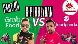 8 PERBEZAAN ANTARA GRABFOOD RIDER VS FOODPANDA RIDER (PART#4)