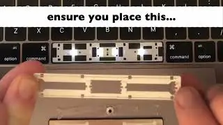 Macbook Spacebar Removal & Replacement A1990 A1989 A1707 A1706 A1708 A1932