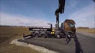 Кран манипулятор Scania V8 R520 ⁄ Palfinger PK 78002 16 тонн