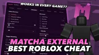 Matcha External – The BEST Roblox Cheat (Aimbot, ESP, Desync Invisibility, Undetected + More!)