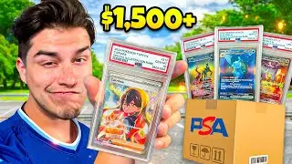 I Graded All Special Illustration Rare Pokemon Cards With PSA (OVER $1,500 RETURN)