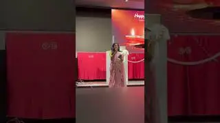 Singing at Diwali event♥️