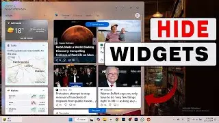 Disable Windows 11 Widgets Board | Turn Off Widgets Completely - Easy Tutorial (2024)
