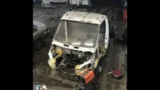 ГАЗель ЖОПА или кузовной ремонт/. Сверх МОЩНЫЕ диоды в габариты