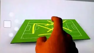 Playing with vizrt multi touch screen