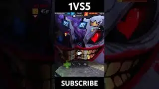 1VS5 🤯 Mobile Clutch 5.0 🔥🔥😱 Impossible Situation 😳 Against Pro Players Squad🎯 