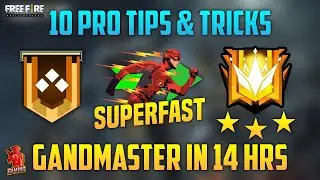 Global No.1 Player In 14 hours Free Fire Tips & Trick for Heroic and GrandMaster - Garena Free Fire