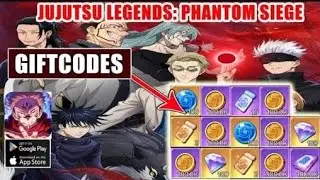 Jujutsu legends: Phantom Siege - New Gift Codes - avail before expire - Jujitsu | Gaming adventure |