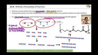 Step-growth and Chain-growth Polymerizations