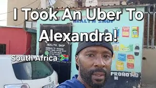 I Took A Quick Uber Trip to Alexandra! 🇿🇦 #alexandra #southafrica #travel