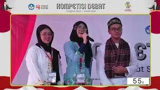 Semifinal 3 - KDP 2023 - SMAN 3 Bogor Vs SMA Angkasa 1 Jakarta