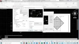 AutoCAD _Lines _ Offset_ Polygons_ Mirror_ Align_ Object Snaps