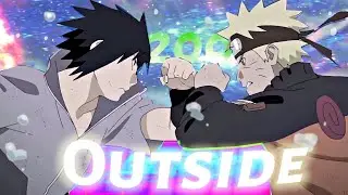 Naruto VS Sasuke-Outside|SPECIAL 200 Subscribers
