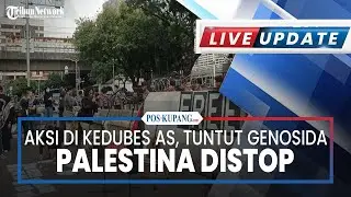 🔴LIVE UPDATE | Aksi Depan Kedubes AS, Koalisi Musisi untuk Gaza Tuntut Genosida Palestina Distop