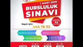 Beylikdüzü Koleji Bursluluk Sınavı