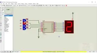 Seven Segment Display & 7447 decoder