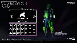 Character's customization's in Laser League Early Access