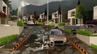 Grand Hills Murree Ultra Realistic Quality, Weather Effects, 3D Animation Visualized by Render 360