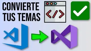 Convertir Tema de VS Code a Visual Studio ✅ | Cómo usar temas de VS Code en el IDE Visual Studio