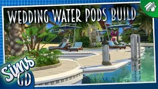 Sims 4 Sulani Wedding Venue | Sulani Wedding Water Pods Speed Build