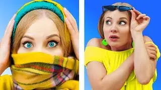 FUNNY WEATHER FAILS || Relatable facts by 5-Minute FUN