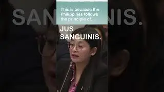 MAYOR ALICE GUO IS A FILIPINO CITIZEN IF… #citizenship #filipino #philippines