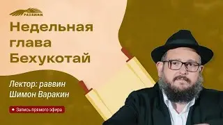 Недельная глава «Бехукотай». Раввин Шимон Варакин