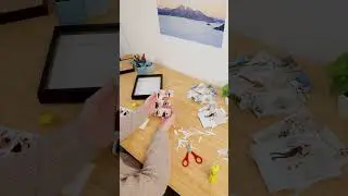 Vlastnoručne vyrobená koláž z fotografií