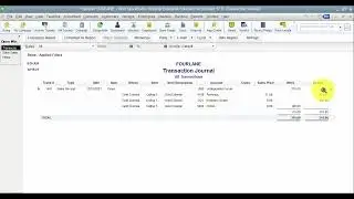 QuickBooks - Sales Receipt with Inventory 2017